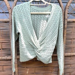Beautiful Mint Green Sweater